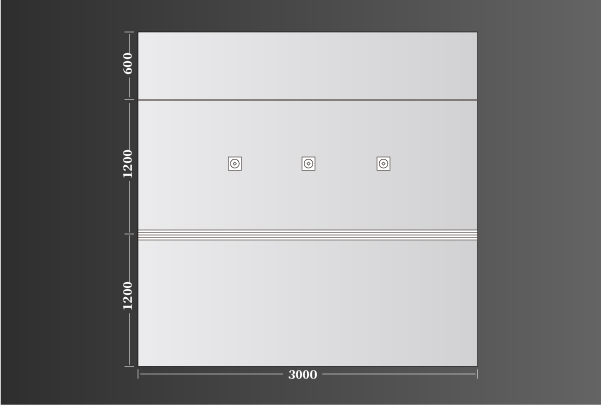 廚衛(wèi)頂極簡主義3000（1200+1200+600）線型49